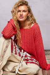 Scarlet Coast Sweater