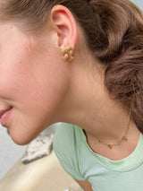 Vols Charm Necklace Gold Vols Dangle Layer Necklace