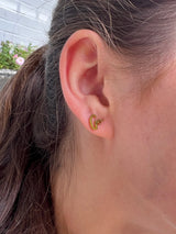 Go Vols Gameday Gold Studs