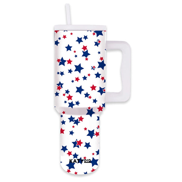 Oh My Stars 38oz Tumbler with Handle