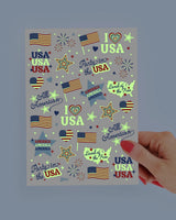 Fourth of July Tattoos | Glow in Dark