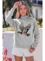 Mallard Mock Neck