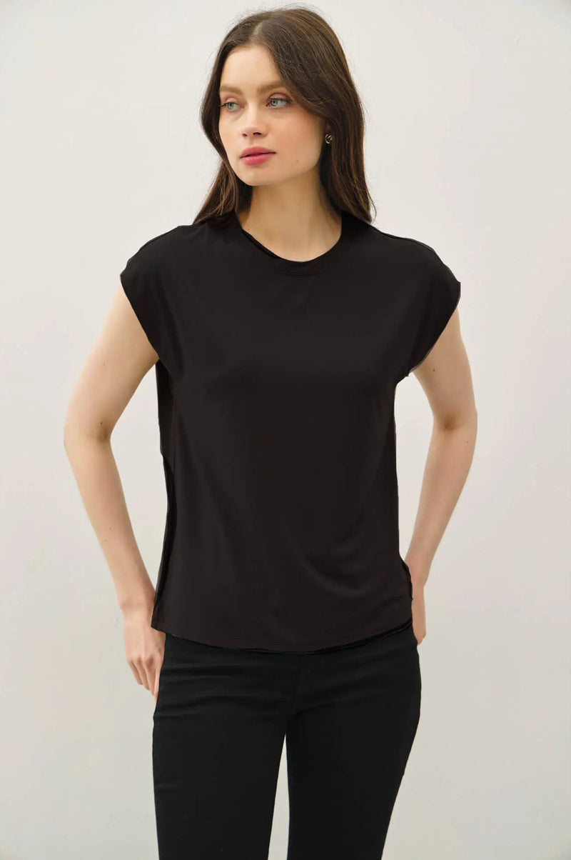 Essence Cap Sleeve Top