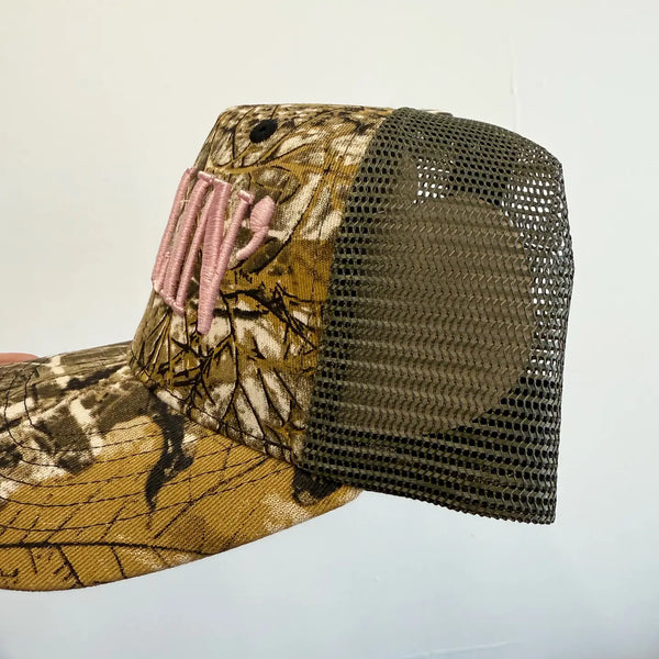 Darlin' Vintage Camo Trucker Hat