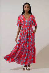 Pismo Flutter Maxi Dress Torry Geo