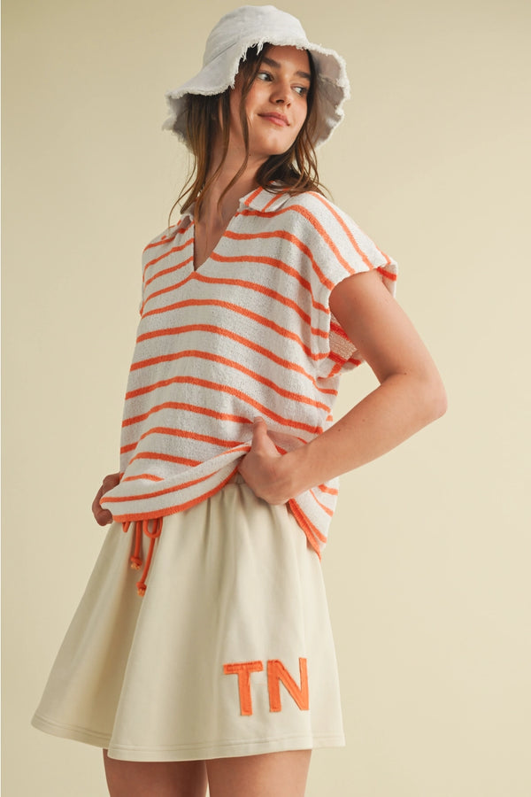Rocky Top Stripes Terry Cloth Shirt