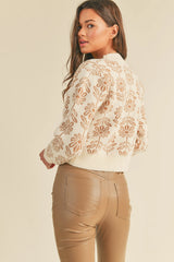 Flower Market Knit Sweater