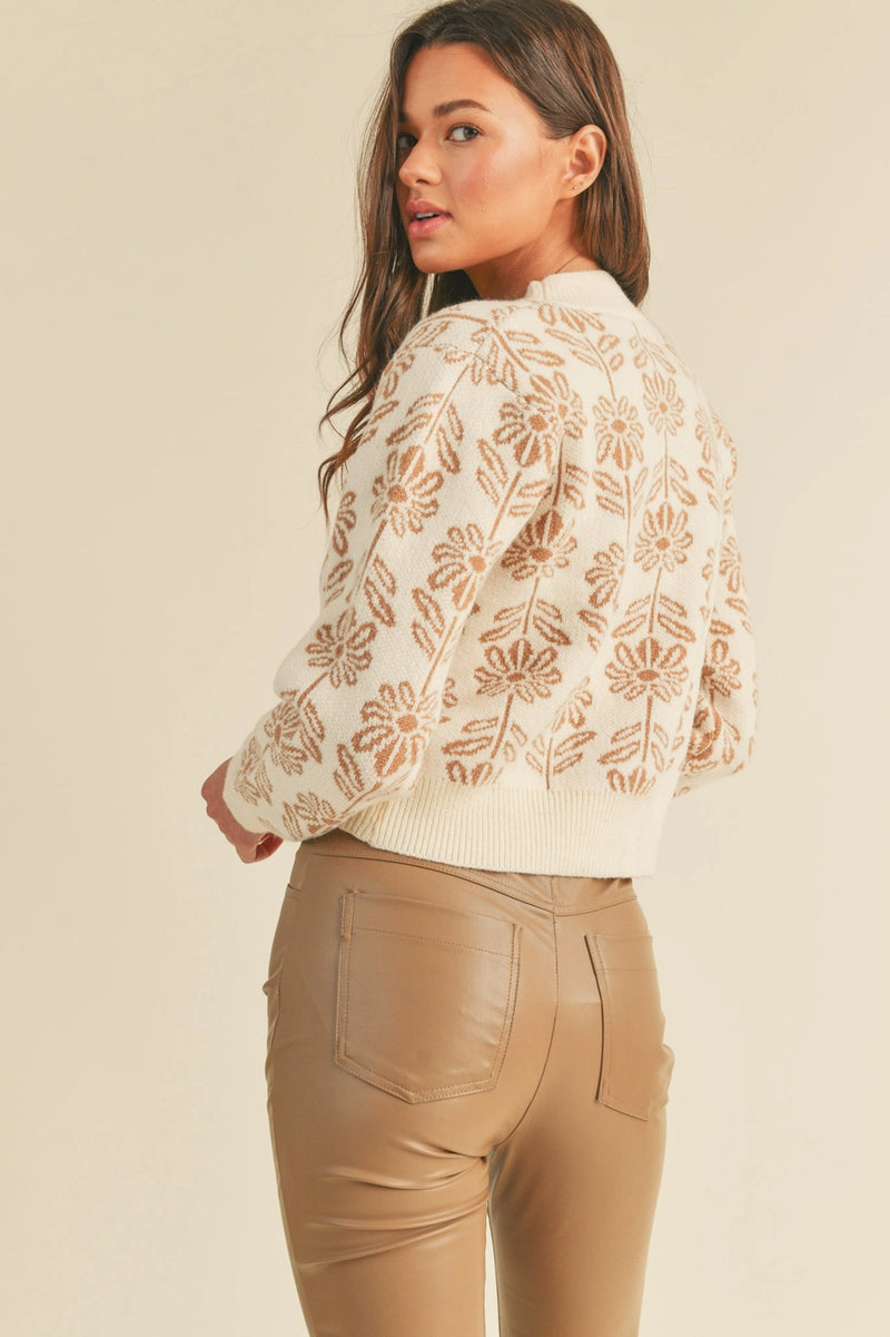 Flower Market Knit Sweater