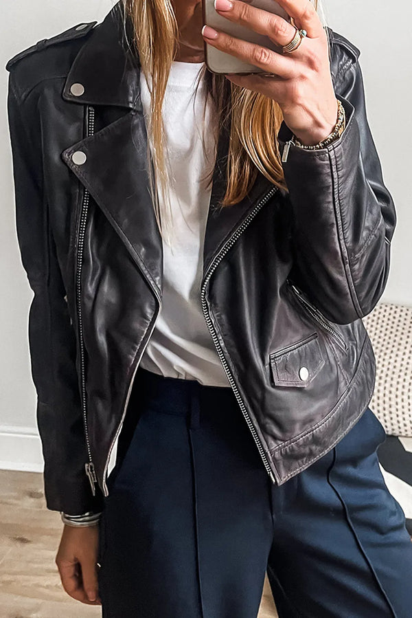 Stormbreaker Leather Bomber Jacket