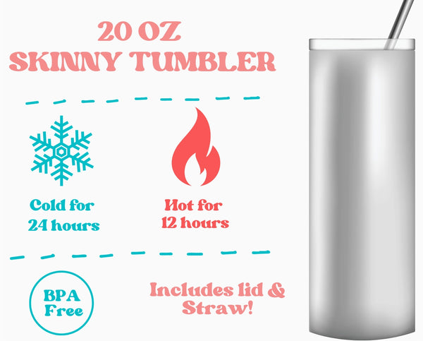 Holly Bows 20oz Tumbler