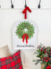 Gallery Wood Merry Christmas Wreath