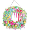 Vintage Wreath PVC Door Hanger