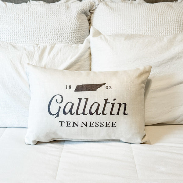 Traditional Hometown State Pillow