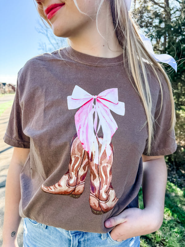 Boots and Bows Graphic Tee