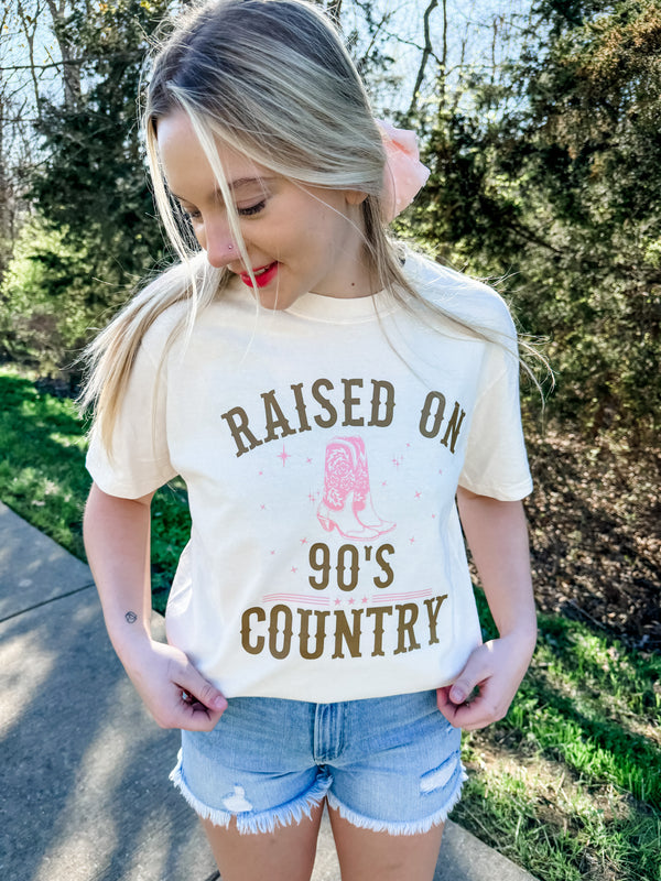 Raised on 90s Country Graphic Tee