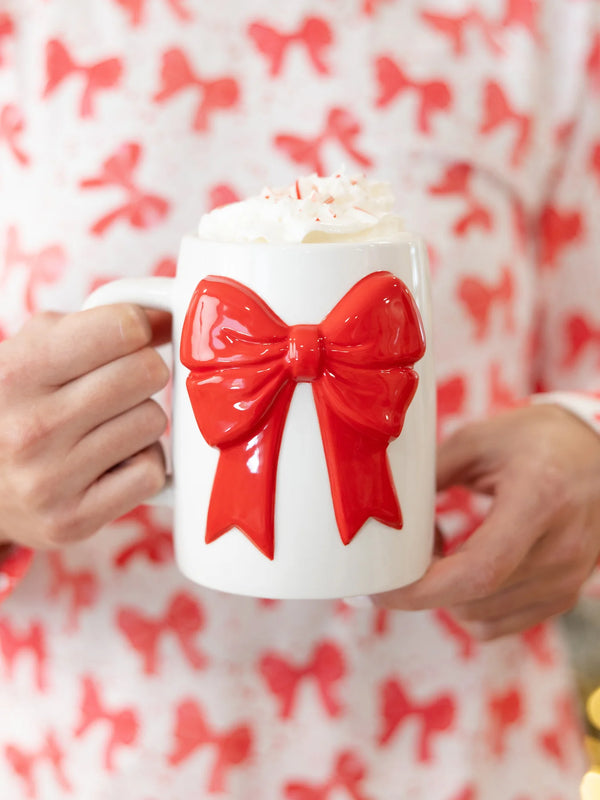 Ceramic Mug with Bow