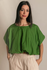 Spring Air Poplin Top