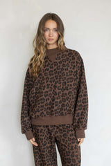 Wild At Heart Mock Neck Sweatshirt