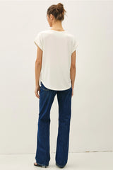 Bamboo/Modal Cap Sleeve T-Shirt