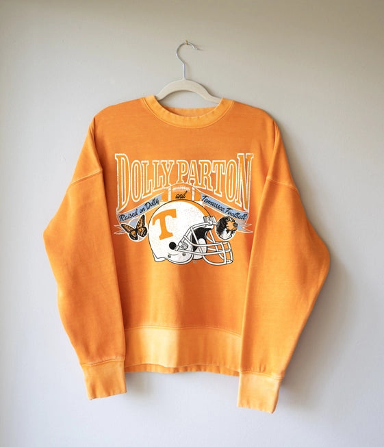 Raised On Dolly Oversized Crew Sweatshirt