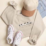 The Lord Is My Shepard Embroidered Sweatshirt