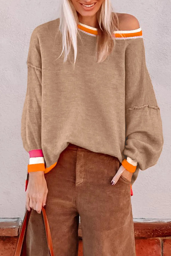 Color Me Fall Oversized Sweater