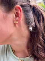 Go Vols Gameday Gold Studs