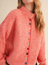 Confetti Button Cardigan