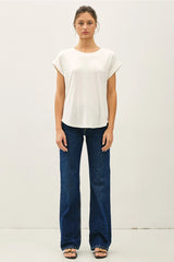 Bamboo/Modal Cap Sleeve T-Shirt