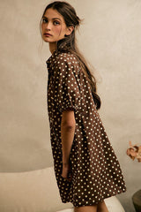 The Cocoa Dot Dress