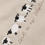 The Lord Is My Shepard Embroidered Sweatshirt