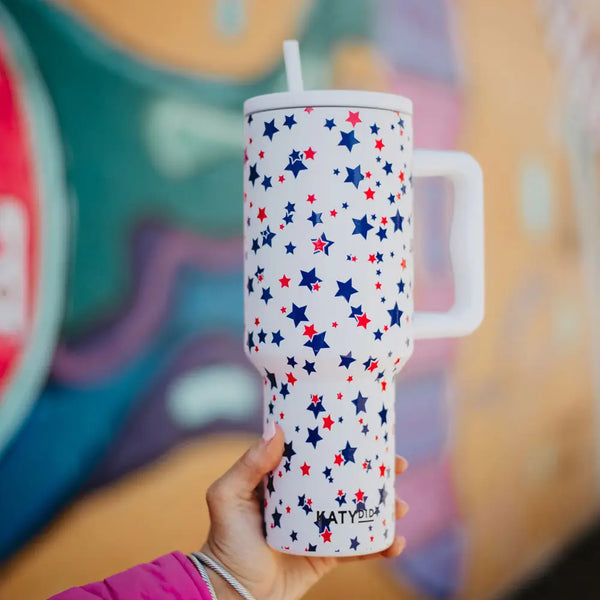 Oh My Stars 38oz Tumbler with Handle