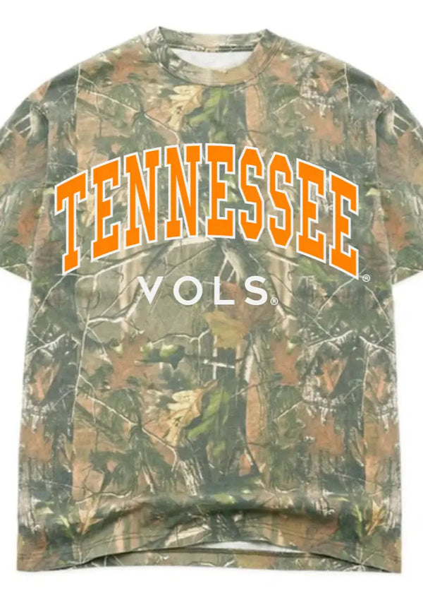 Tennessee Volunteers Filled Gault Camo Tee