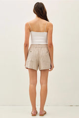 The Marlowe Stripe Shorts