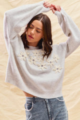 Jenny Flower Sweater