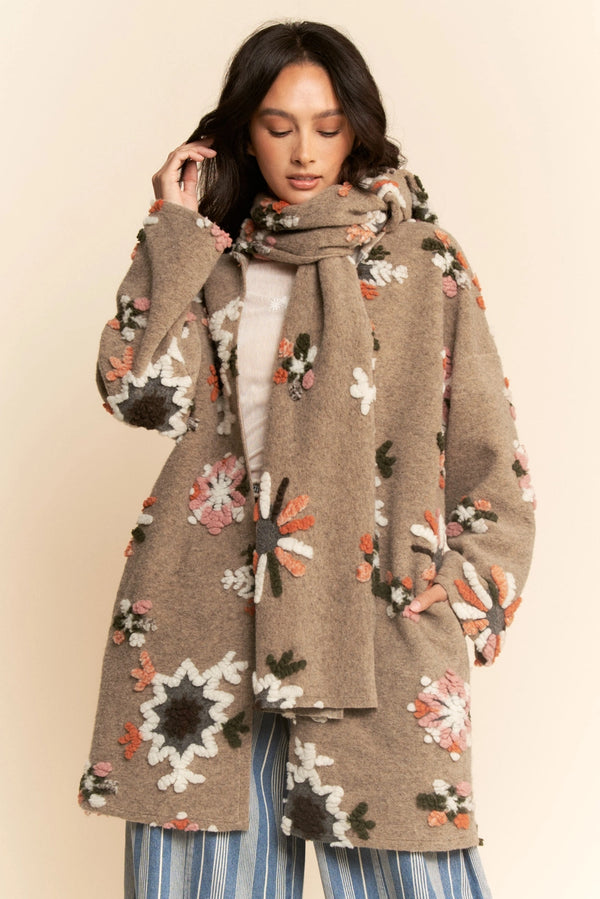 Chunky Snow Floral Jacket