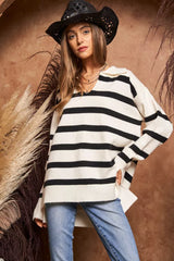Carolina Stripe Sweater
