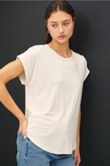 Bamboo/Modal Cap Sleeve T-Shirt