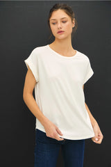 Bamboo/Modal Cap Sleeve T-Shirt