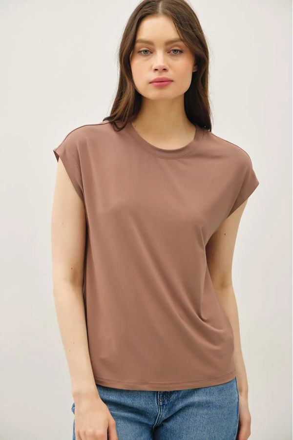 Essence Cap Sleeve Top