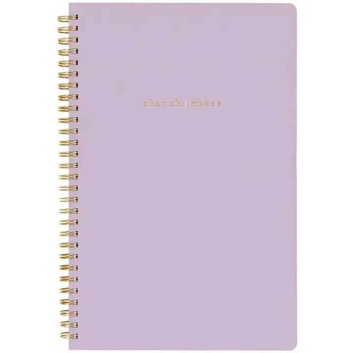 Church Notes Notebook - Lilac