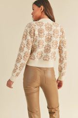 Flower Market Knit Sweater
