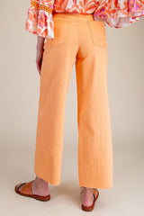 Cloud Fit Twill Pants (Tangerine)