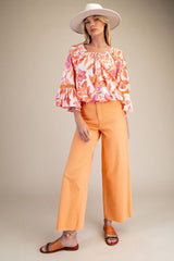 Cloud Fit Twill Pants (Tangerine)