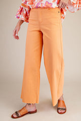 Cloud Fit Twill Pants (Tangerine)