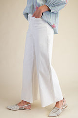 Cloud Fit Twill Pants (White)