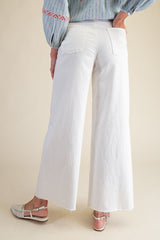 Cloud Fit Twill Pants (White)