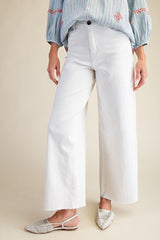 Cloud Fit Twill Pants (White)
