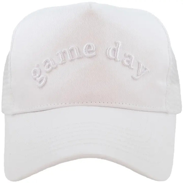 Gameday 3D Embroidered Trucker Hat