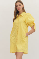 Sunny Side Scallop Dress